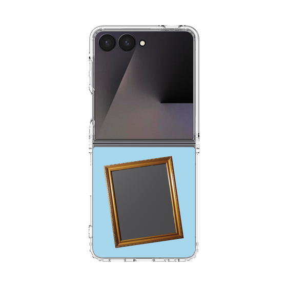 クリアケース［ Photo Frame - Light Blue ］