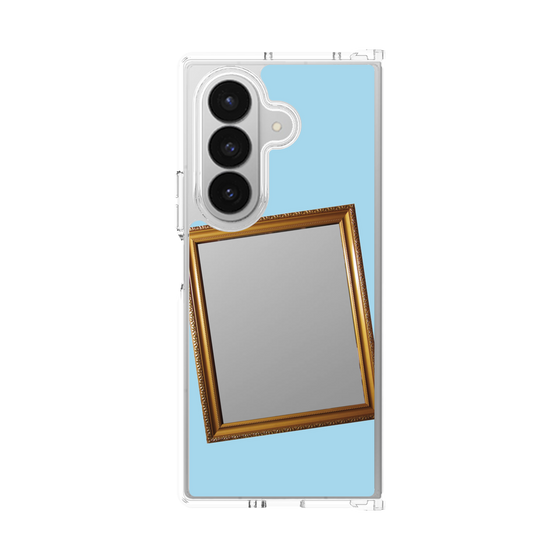 クリアケース［ Photo Frame - Light Blue ］