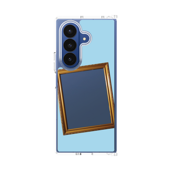 クリアケース［ Photo Frame - Light Blue ］