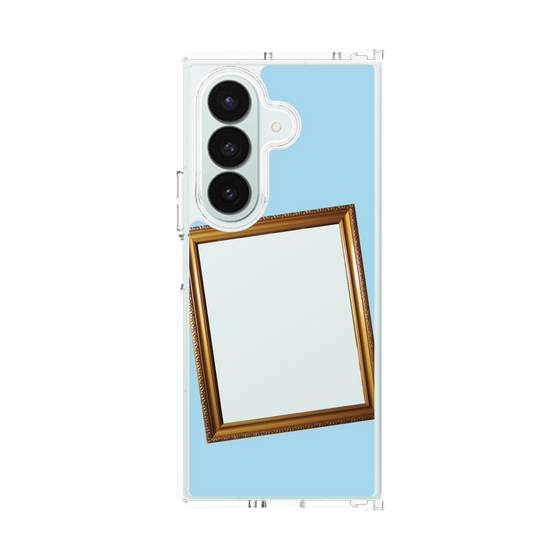 クリアケース［ Photo Frame - Light Blue ］