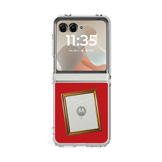 クリアケース［ Photo Frame - Red ］