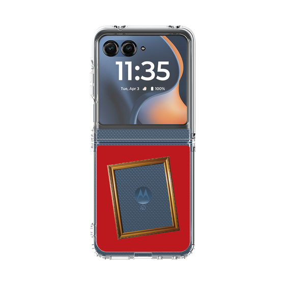 クリアケース［ Photo Frame - Red ］