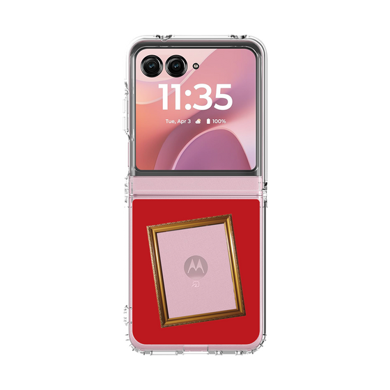 クリアケース［ Photo Frame - Red ］