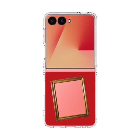 クリアケース［ Photo Frame - Red ］