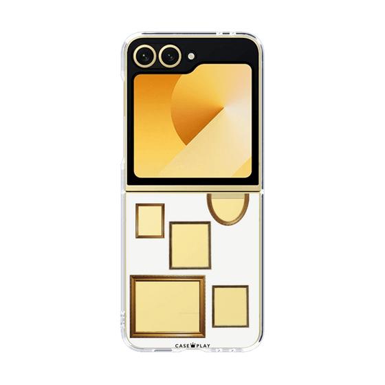 クリアケース［ Photo Frames - White ］