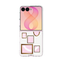 クリアケース［ Photo Frames - White ］
