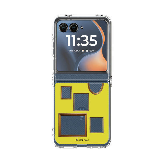 クリアケース［ Photo Frames - Yellow ］