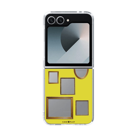 クリアケース［ Photo Frames - Yellow ］