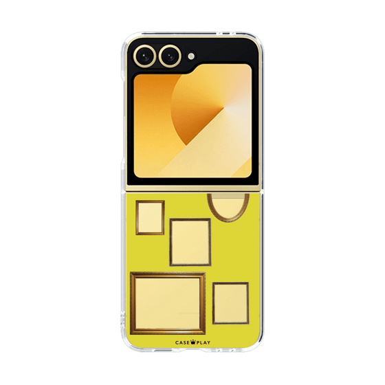 クリアケース［ Photo Frames - Yellow ］