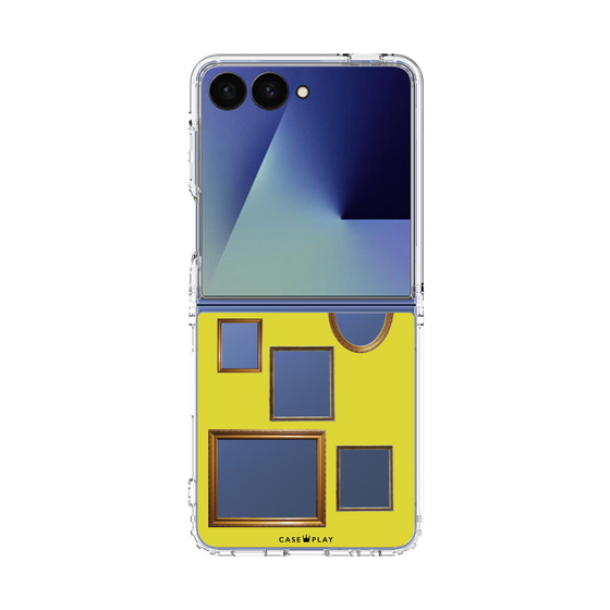 クリアケース［ Photo Frames - Yellow ］