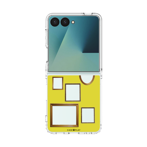 クリアケース［ Photo Frames - Yellow ］