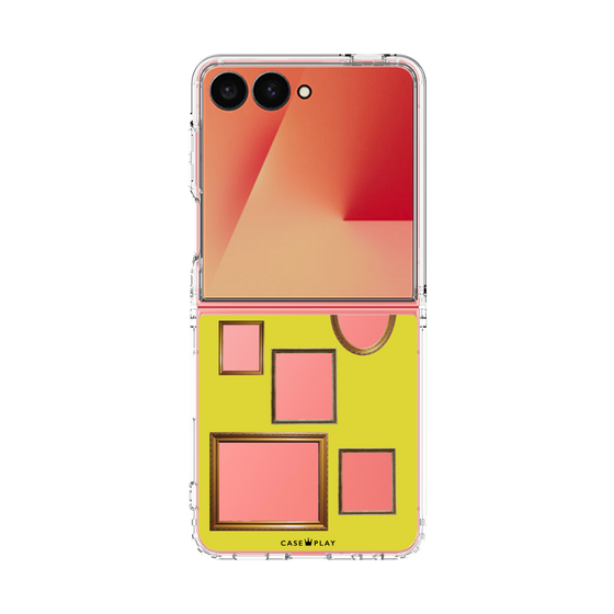 クリアケース［ Photo Frames - Yellow ］