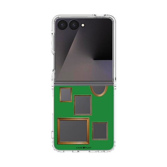 クリアケース［ Photo Frames - Green ］