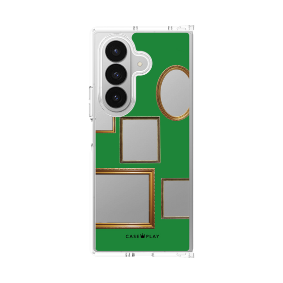 クリアケース［ Photo Frames - Green ］