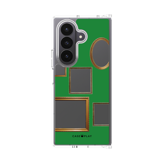 クリアケース［ Photo Frames - Green ］