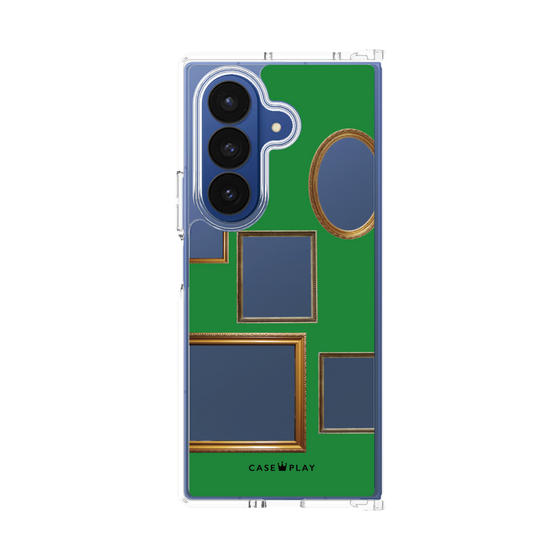 クリアケース［ Photo Frames - Green ］