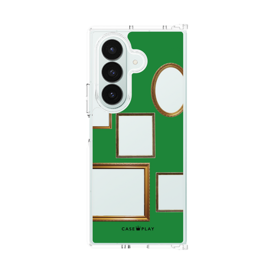 クリアケース［ Photo Frames - Green ］