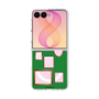 クリアケース［ Photo Frames - Green ］