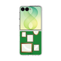 クリアケース［ Photo Frames - Green ］