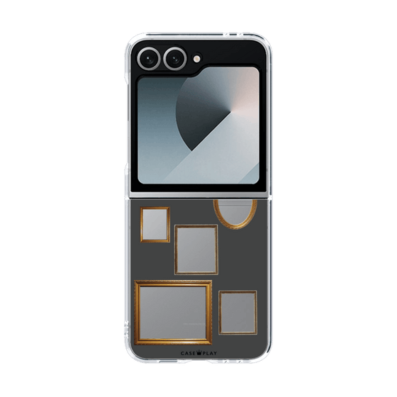 クリアケース［ Photo Frames - Gray ］