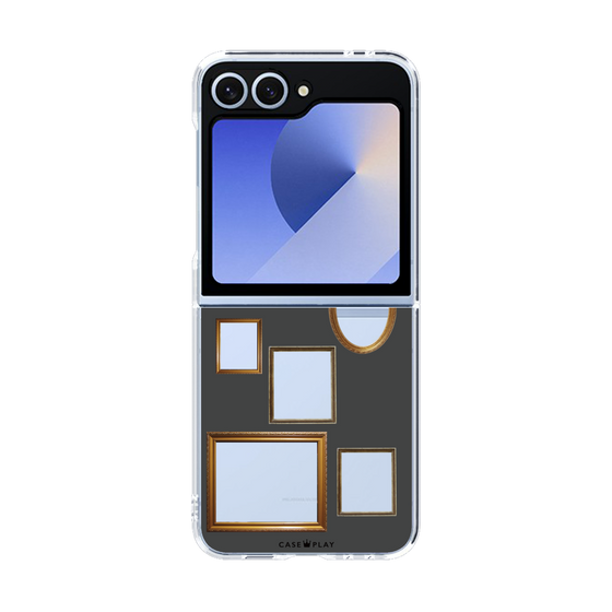 クリアケース［ Photo Frames - Gray ］