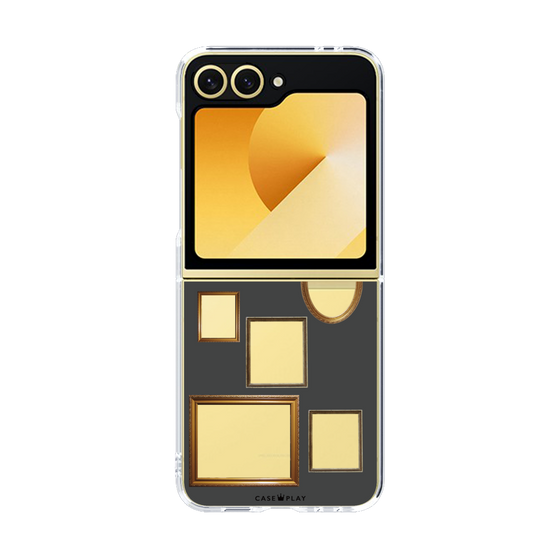 クリアケース［ Photo Frames - Gray ］