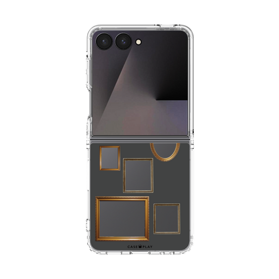 クリアケース［ Photo Frames - Gray ］