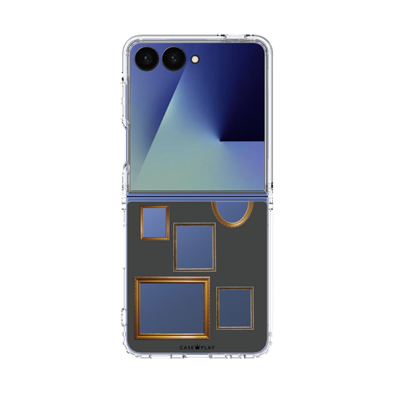 クリアケース［ Photo Frames - Gray ］