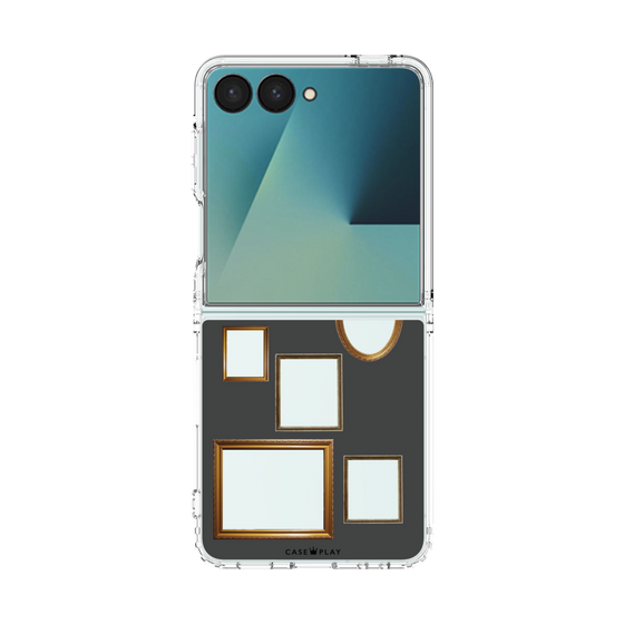 クリアケース［ Photo Frames - Gray ］