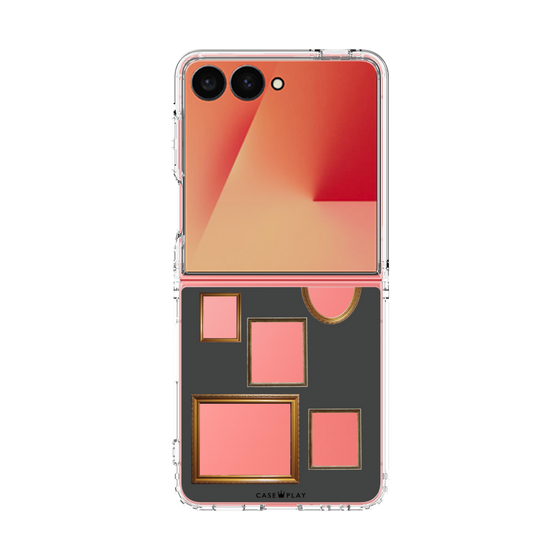クリアケース［ Photo Frames - Gray ］