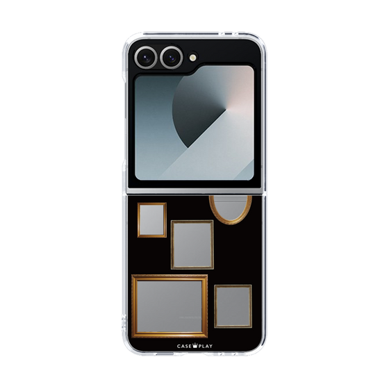 クリアケース［ Photo Frames - Black ］