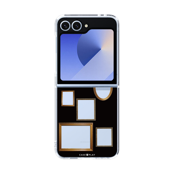 クリアケース［ Photo Frames - Black ］