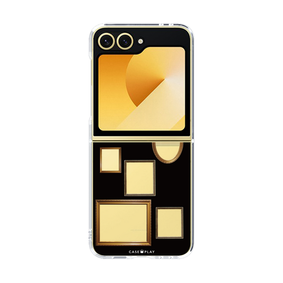 クリアケース［ Photo Frames - Black ］