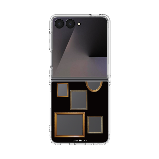 クリアケース［ Photo Frames - Black ］