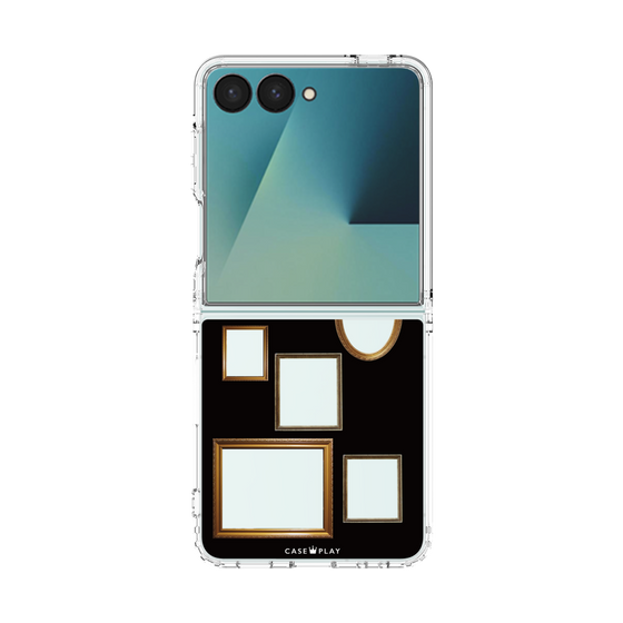 クリアケース［ Photo Frames - Black ］
