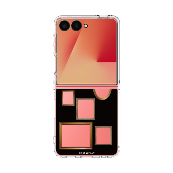 クリアケース［ Photo Frames - Black ］