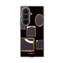 クリアケース［ Photo Frames - Black ］