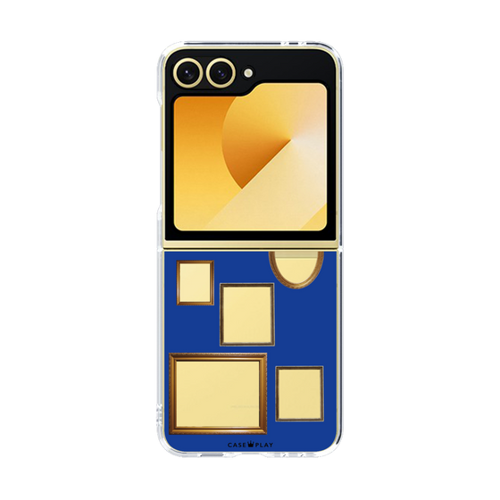 クリアケース［ Photo Frames - Blue ］