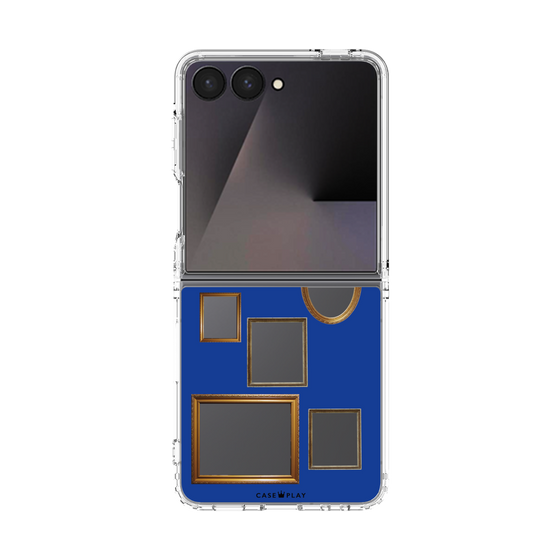 クリアケース［ Photo Frames - Blue ］