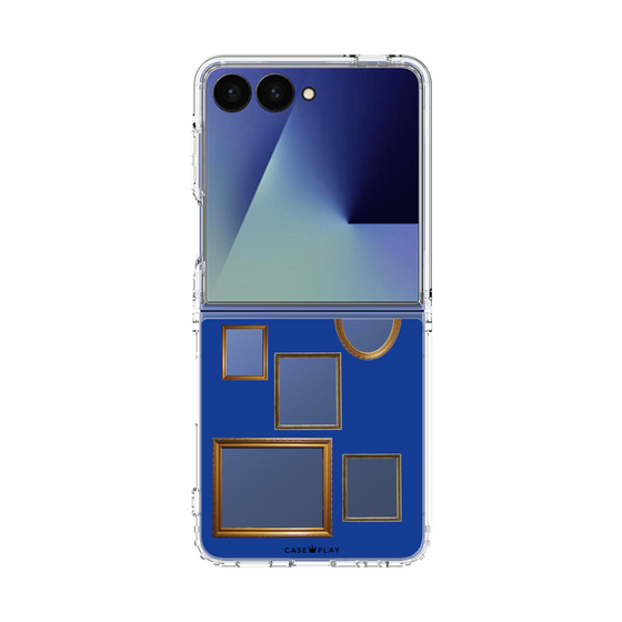 クリアケース［ Photo Frames - Blue ］