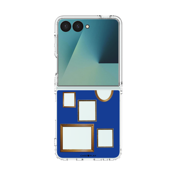 クリアケース［ Photo Frames - Blue ］