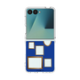 クリアケース［ Photo Frames - Blue ］