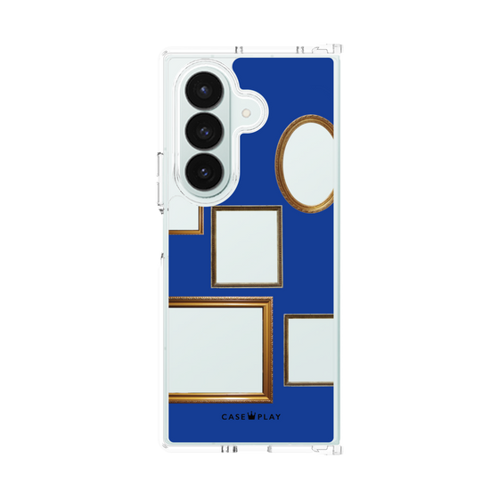 クリアケース［ Photo Frames - Blue ］