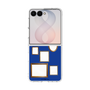 クリアケース［ Photo Frames - Blue ］