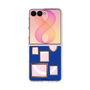 クリアケース［ Photo Frames - Blue ］