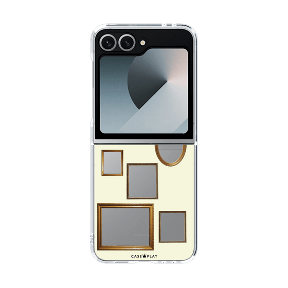 クリアケース［ Photo Frames - Ivory ］