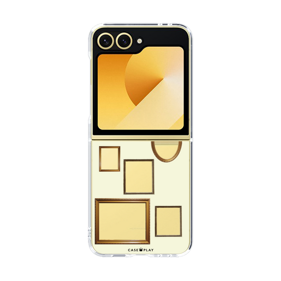 クリアケース［ Photo Frames - Ivory ］