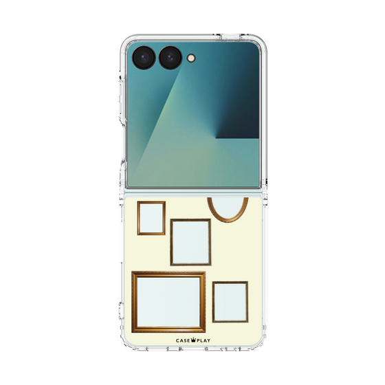 クリアケース［ Photo Frames - Ivory ］