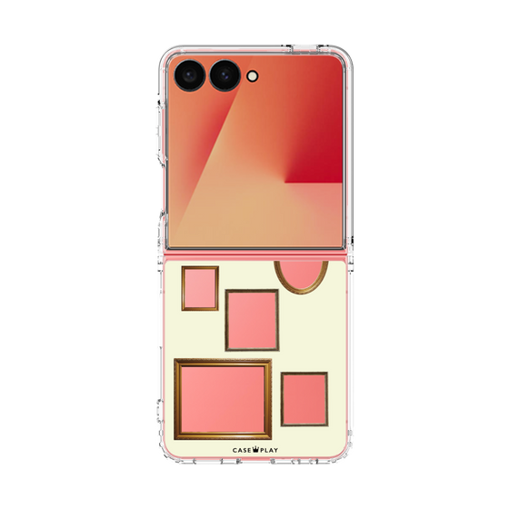クリアケース［ Photo Frames - Ivory ］