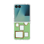 クリアケース［ Photo Frames - Light Green ］